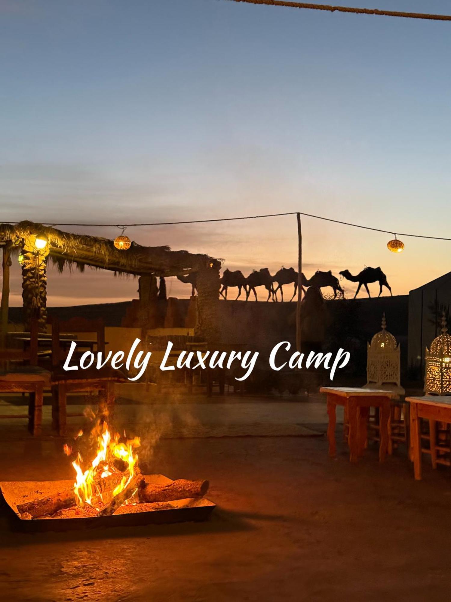Merzouga Lovely Luxury Camp Zewnętrze zdjęcie